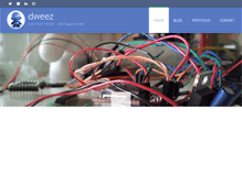 Tablet Screenshot of dweez.com